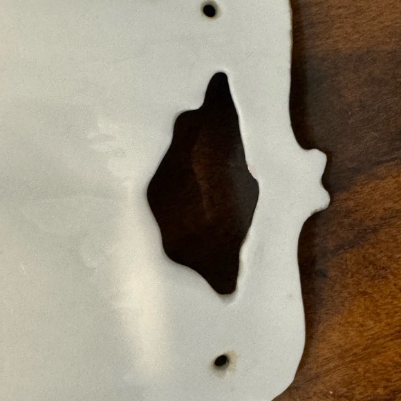 Antique Pink Floral Porcelain Decorative Cake Plate with Handles 12” - Picture 10 of 12